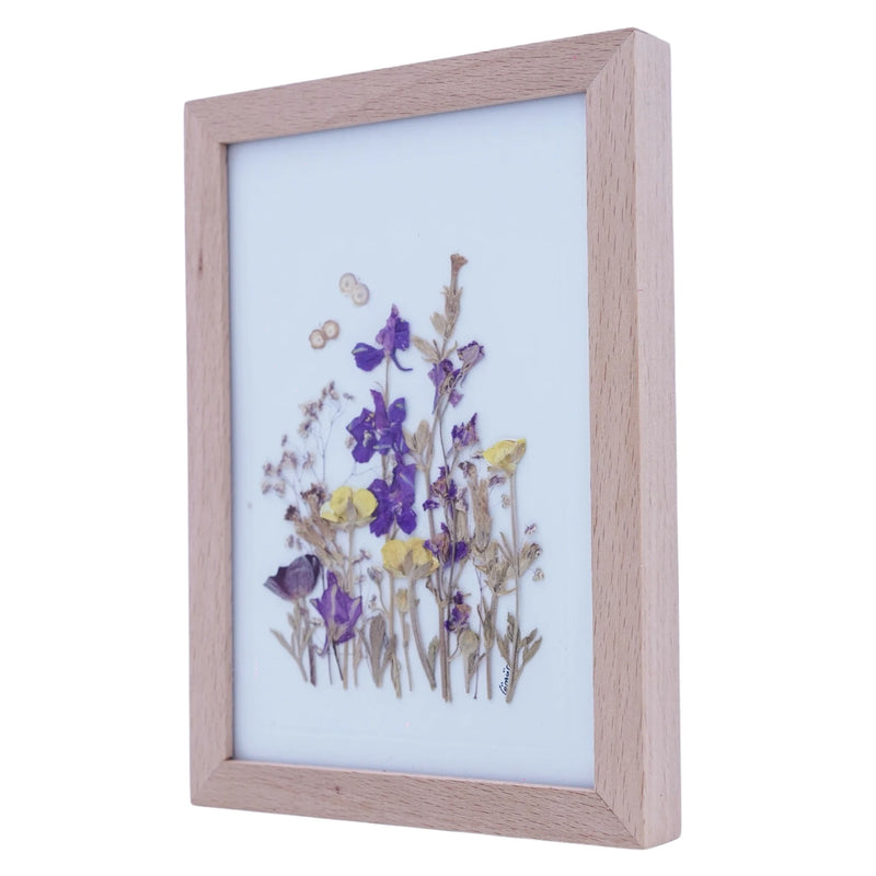 Yaprak Sanatı Peyzaj Tablo [13,5 cm x 18,5 cm]