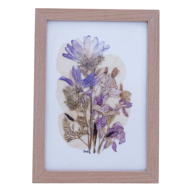 Yaprak Sanatı Peyzaj Tablo [13,5 cm x 18,5 cm]