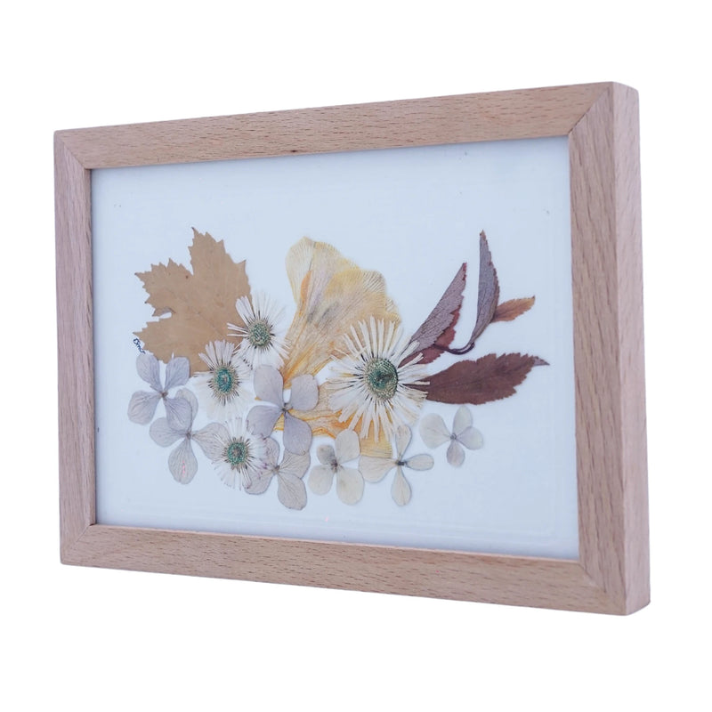 Yaprak Sanatı Peyzaj Tablo [13,5 cm x 18,5 cm]