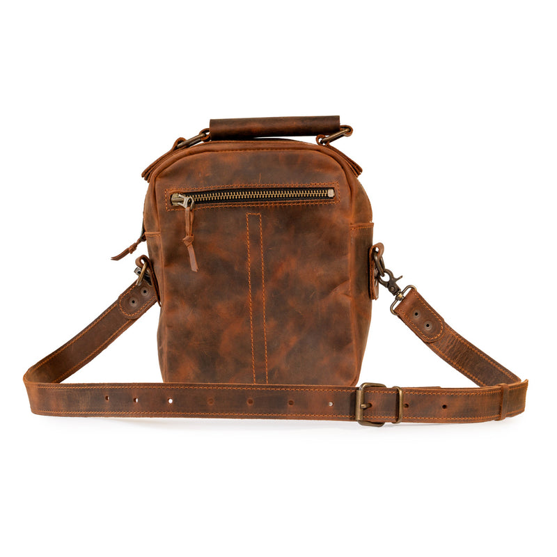 Hakiki Deri Erkek El Çantası, %100 El Yapımı