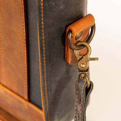 Hakiki Deri Unisex Sırt Çantası, %100 El Yapımı, Deri El Çantası