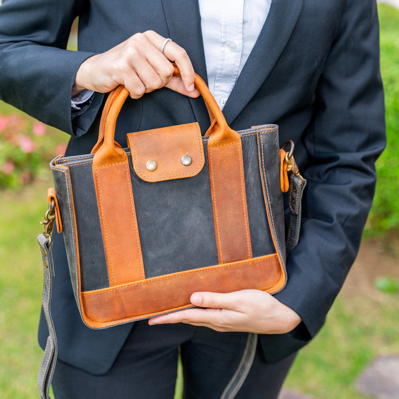 Hakiki Deri Unisex Sırt Çantası, %100 El Yapımı, Deri El Çantası