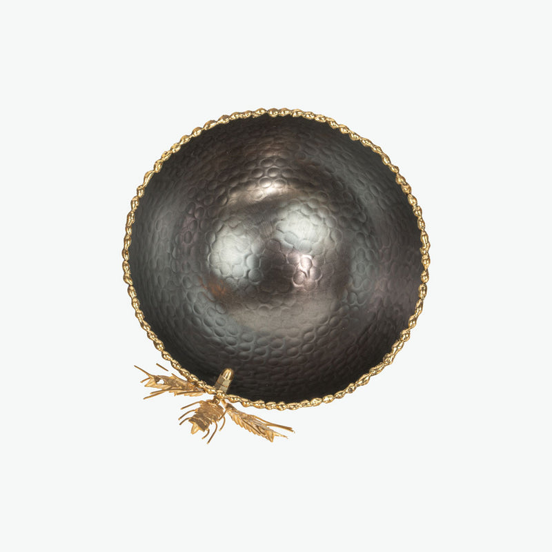 Başaklı Bakır Çanak (15 cm)
