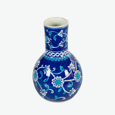 Iznik Glazed Vase [3.94" x 8.27"]