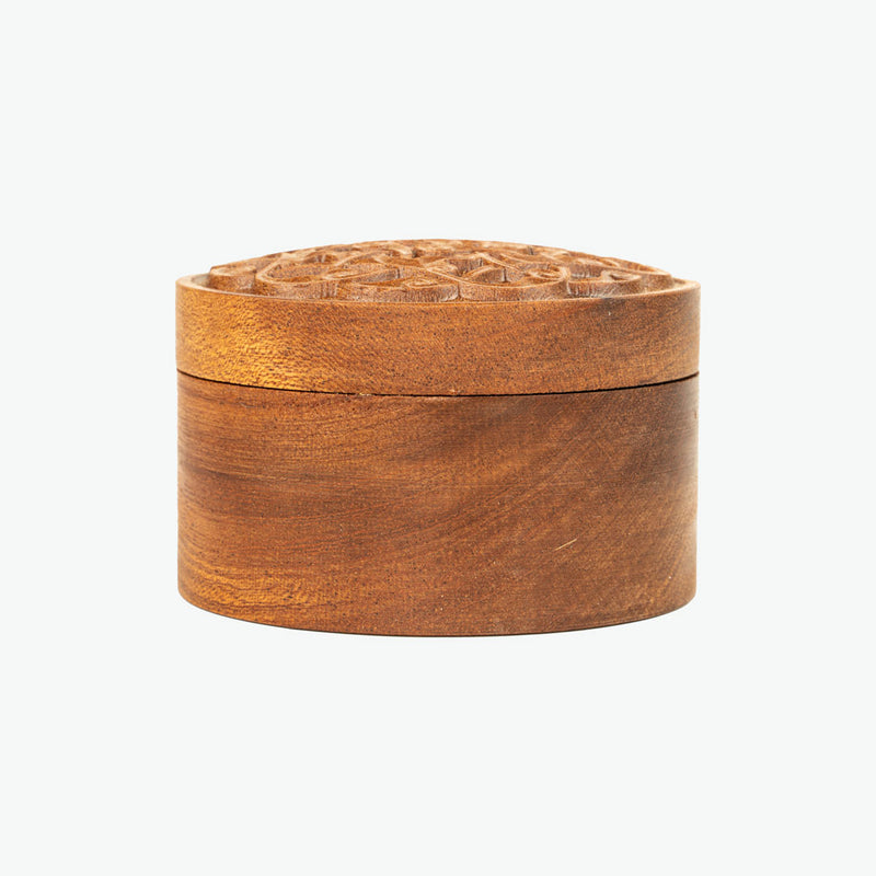 Rumi Motif Sapelli Wood Accessory Box