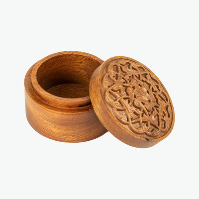 Rumi Motif Sapelli Wood Accessory Box