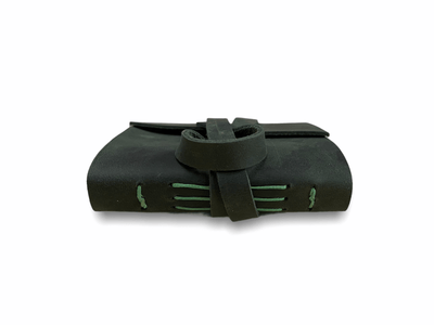 4'lü Mini Cep Deri Defter Seti - Yumuşak Kapaklı [ 8 cm x 8.5 cm ]