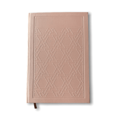 Handmade Leather Journal - Beige Color, [9" x 6,1"]